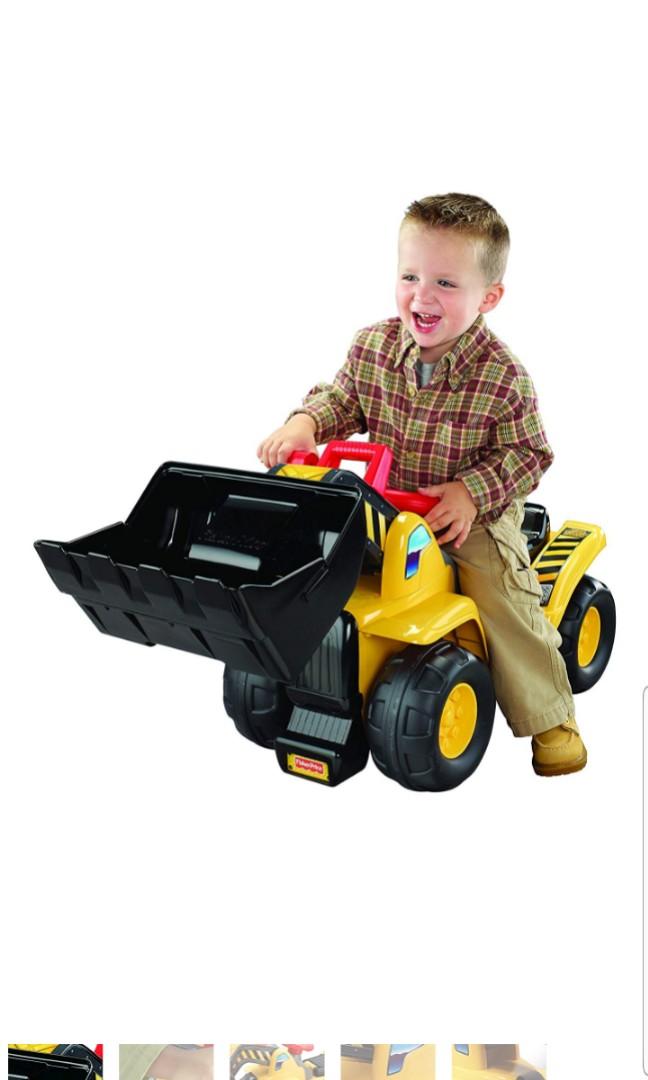 fisher price ride on construction truck