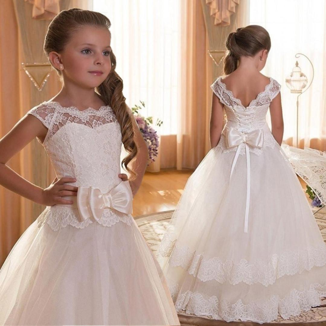 Flower Girl Dresses Princess Dresses Kids Girls Evening Dresses
