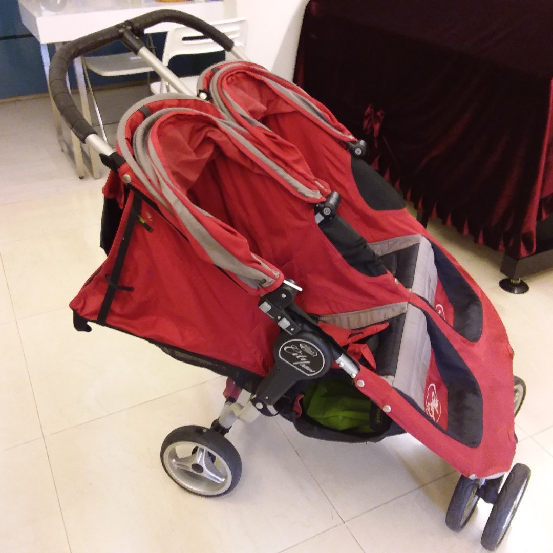 foldable twin stroller