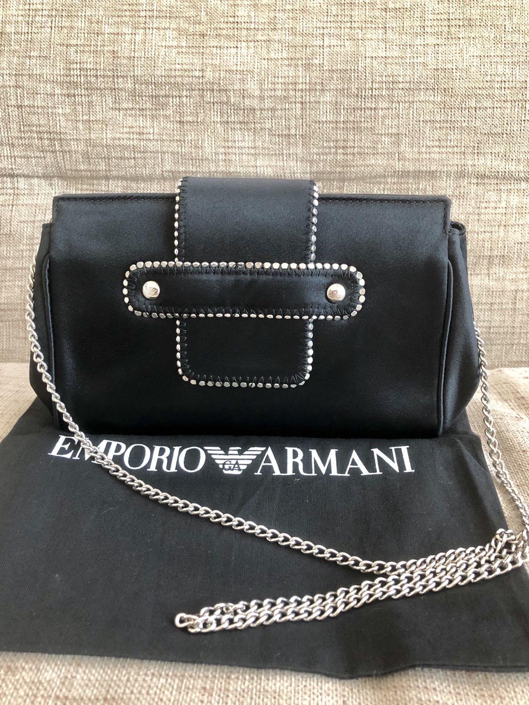 emporio armani clutch bag
