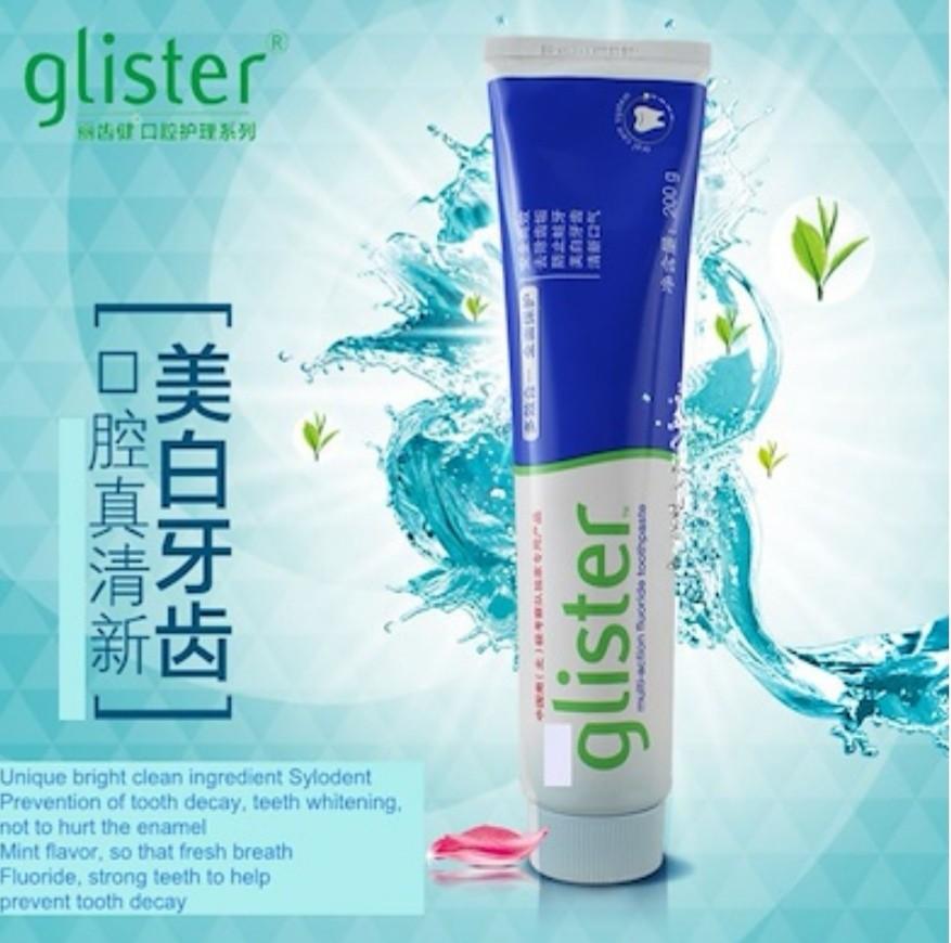 Glister Multi-action White Tea Toothpaste,200g (Category: Oral Care) located in Singapore. Submitted by bigsaleee (Listing ID 215862912, Image 2). Description: White tea Each $12 Original $10.