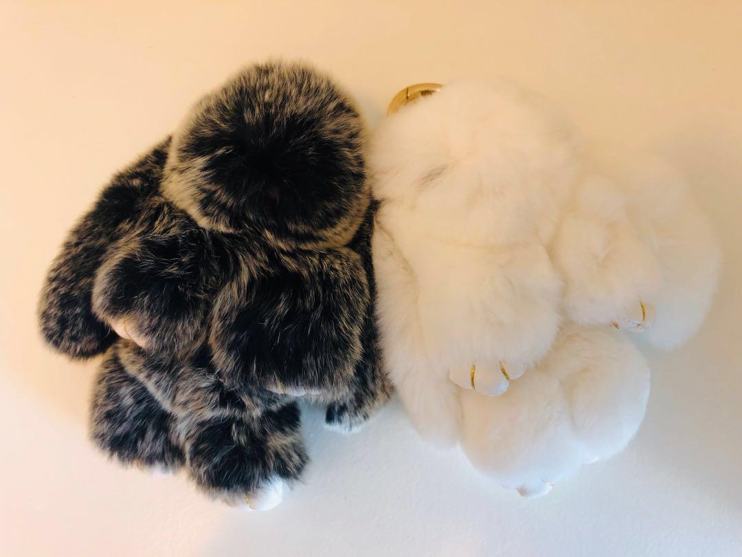 Great Gift Or Bag Decoration Kopenhagen Fur Rabbit Keychains Brand New X2 Women S Fashion Accessories Others On Carousell