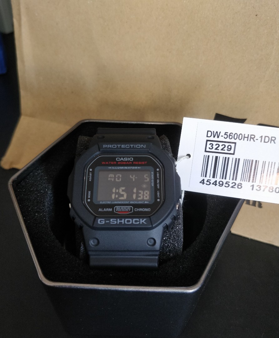 G SHOCK DW5600 HR1 Men s Fashion Watches Accessories Watches