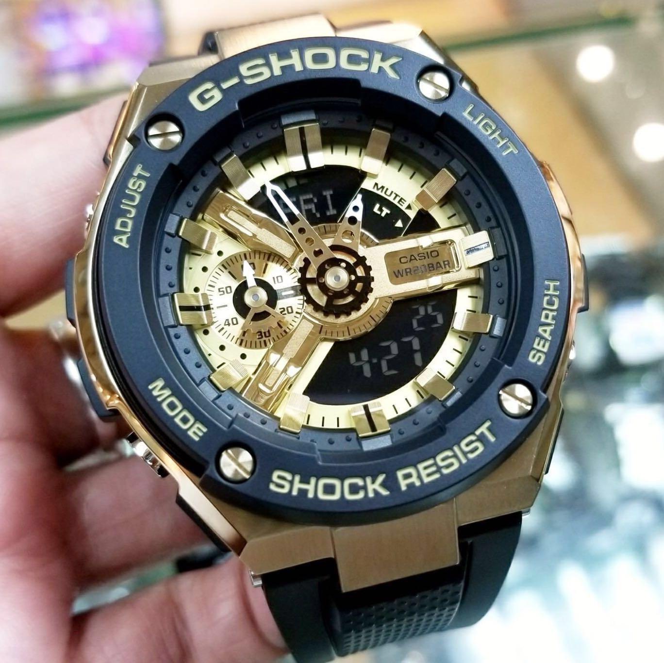 NEW G STEEL GSHOCK UNISEX DIVER SPORTS WATCH 100 ORIGINAL AUTHENTIC CASIO G SHOCK GSTEEL GST 400G 1A9DR