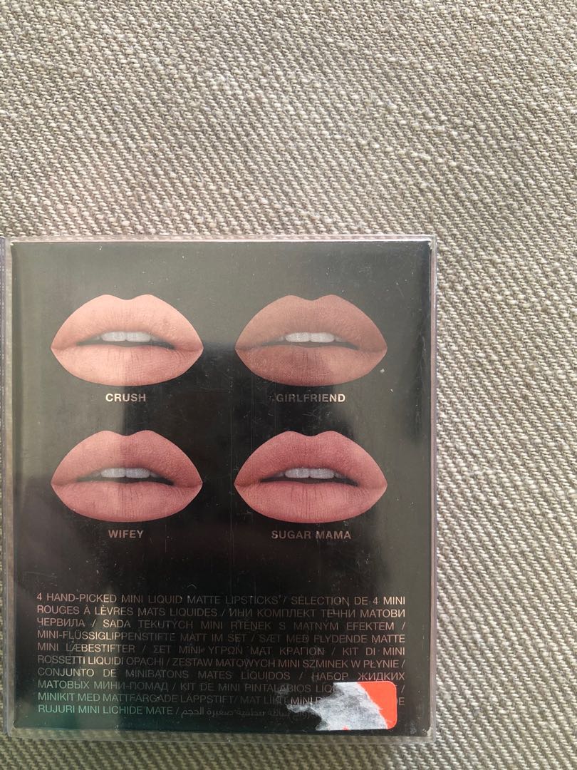 Huda Beauty Mini Liquid Lipstick The Nude Love Edition Matte Lip