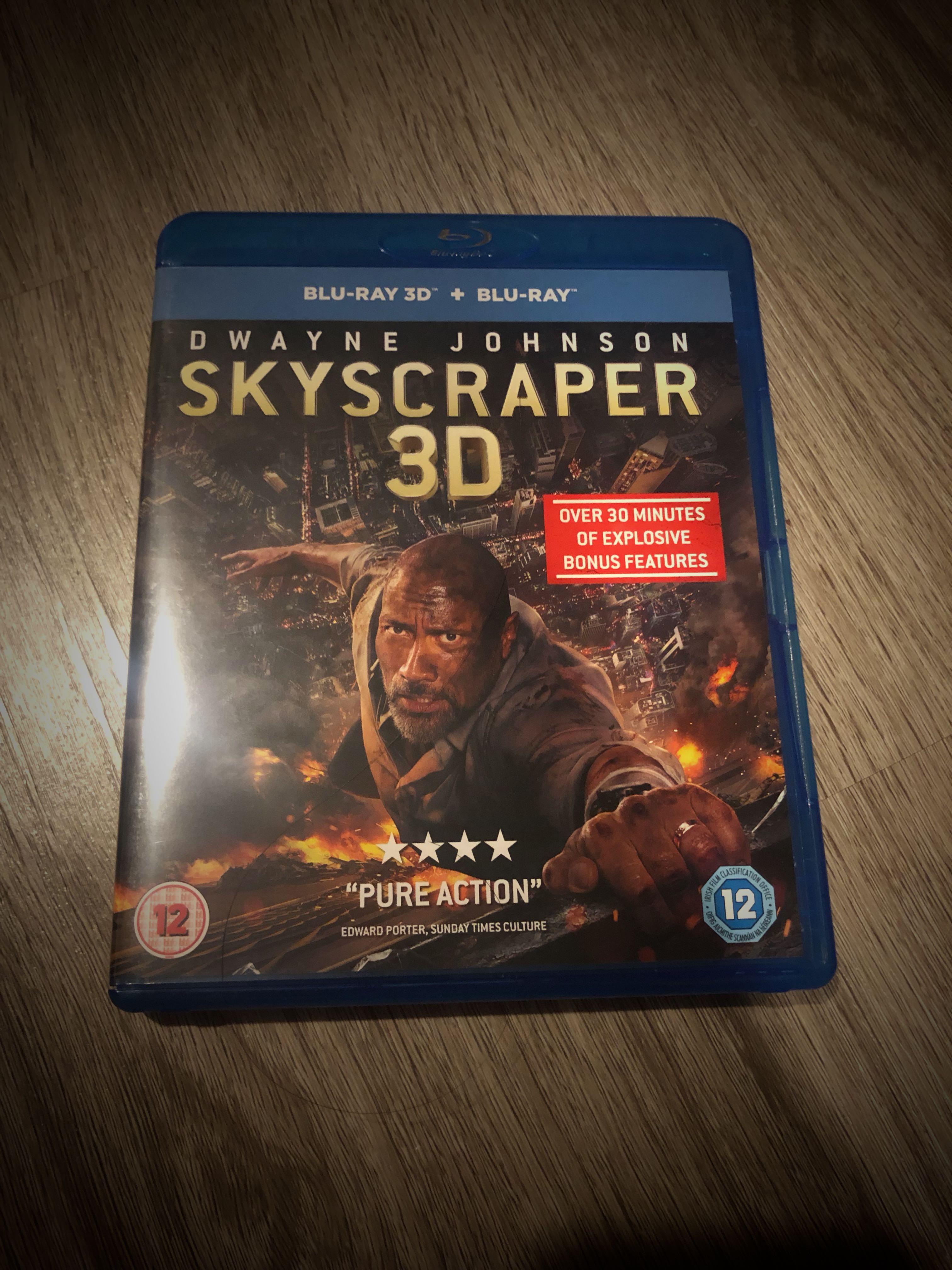 Imported 3d 2d Skyscraper Blu Ray Music Media Cds Dvds