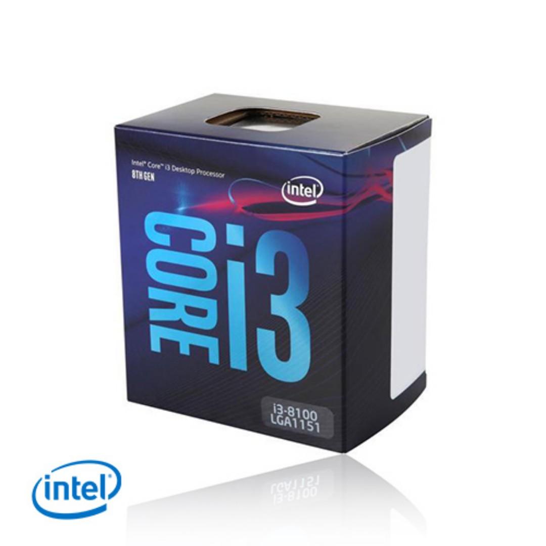 Intel Core I3 8100 Electronics Computer Parts Accessories On Carousell