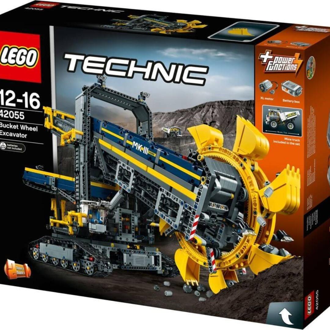 lego bucket excavator