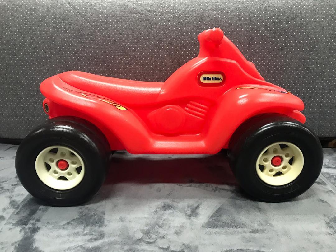 Little tikes ride on quad bike hot sale
