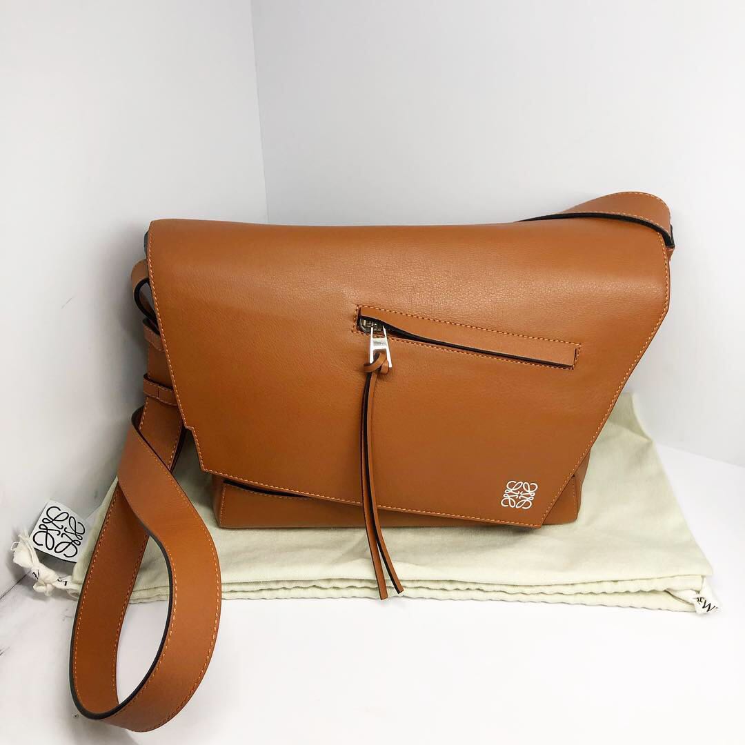 Loewe Anton Messenger Bag Leather