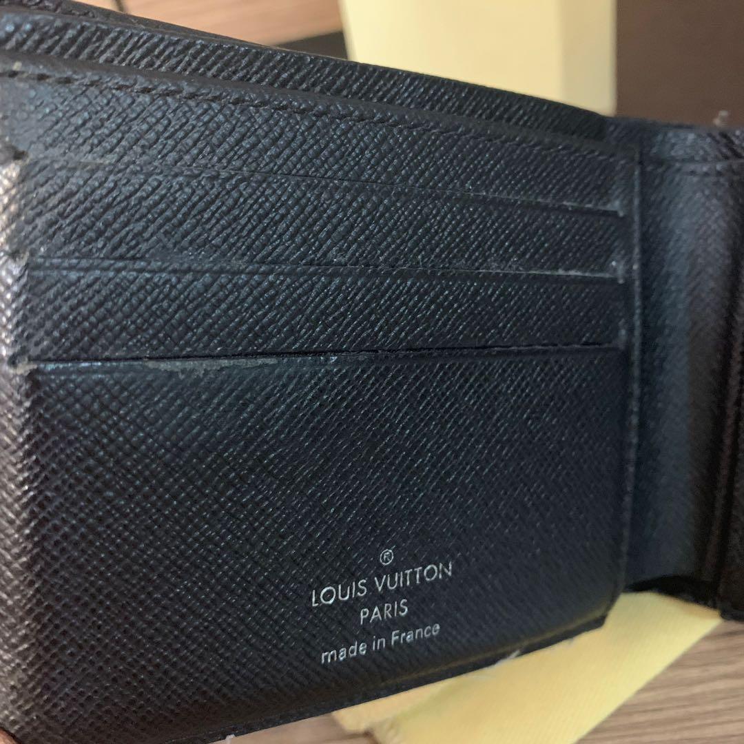 LOUIS VUITTON Multiple Wallet Damier Graphite 3D N60434 in United