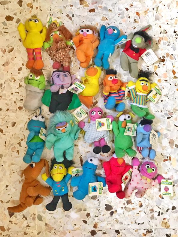 sesame street mcdonalds toys