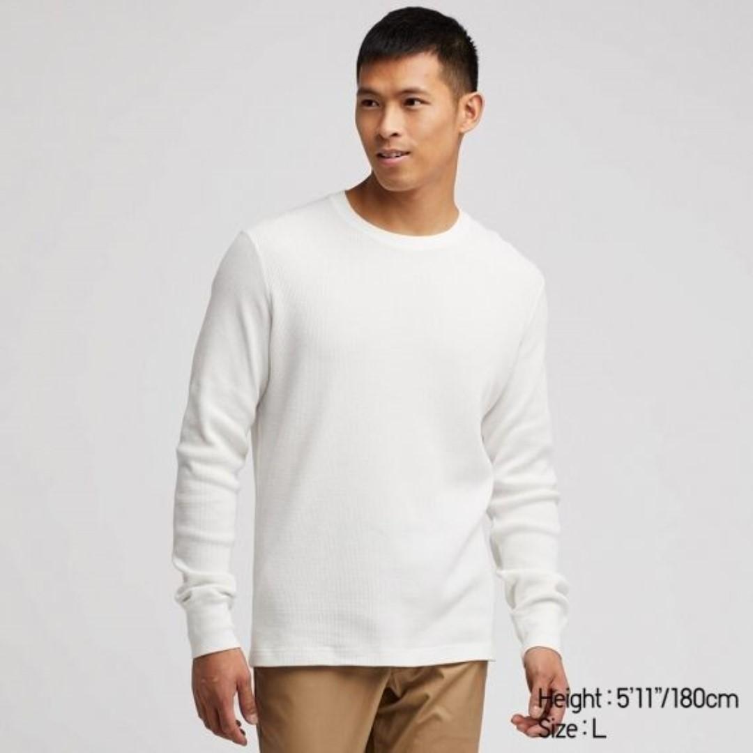Mens crew neck long sleeve Clearance