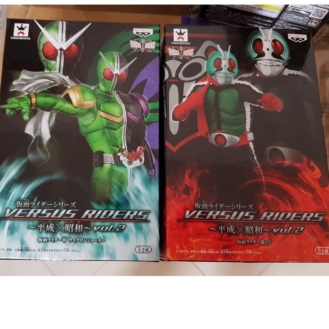 MIB Kamen Rider DXF Dual Solid Heroes Vol 1-13, Versus Riders Showa vs ...