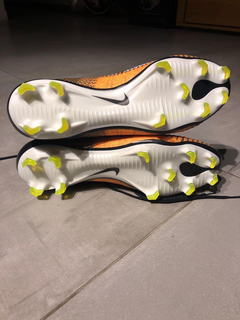 Nike mercurial v Fg, Sports Equipment, Sports u0026 Games, Racket u0026 Ball Sports  on Carousell