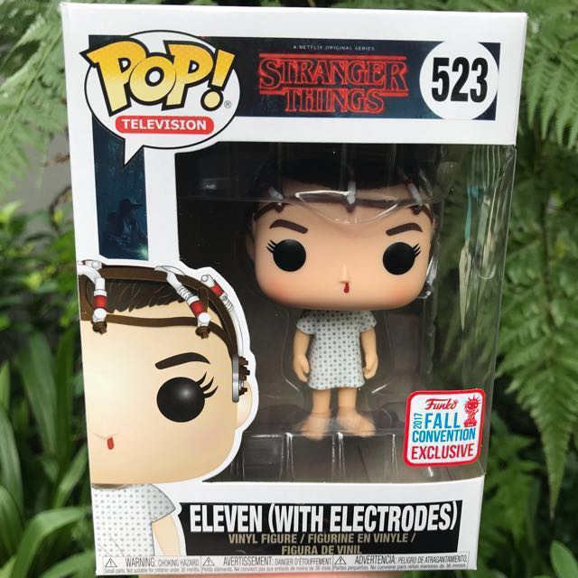 funko pop eleven with electrodes