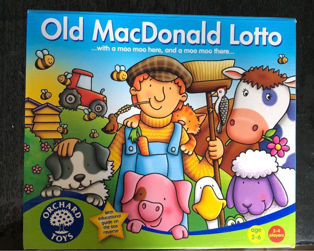 Orchard Toys  Old Macdonald Lotto game Age 2-6 