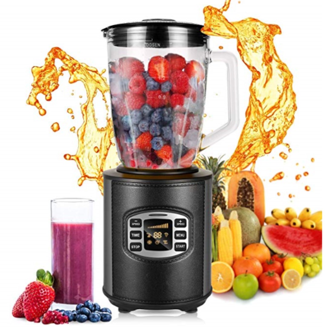 P15 Homdox 800W Blender Glass Jug with Grinder,Smoothie Maker,Juicer