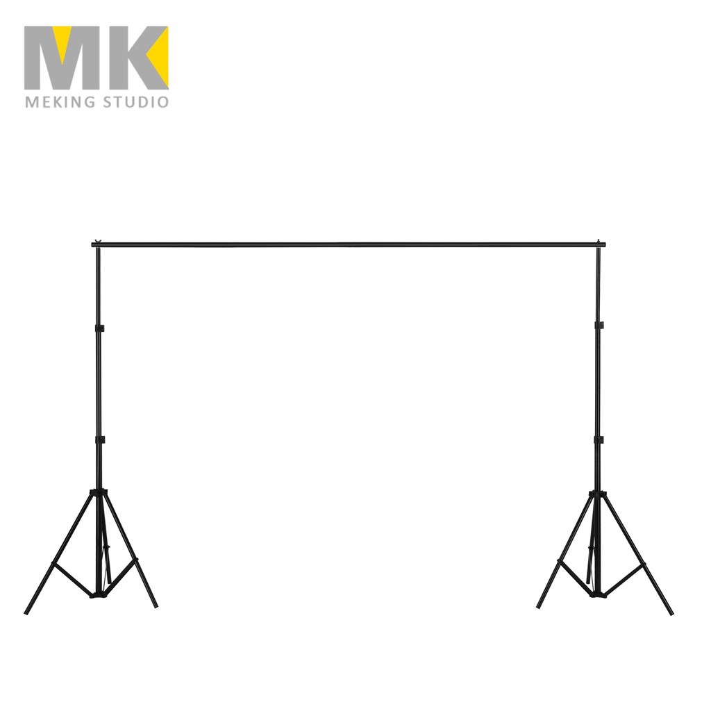Photo Studio Backdrop Support System, 3X2m Adjustable Background Stand - View #2