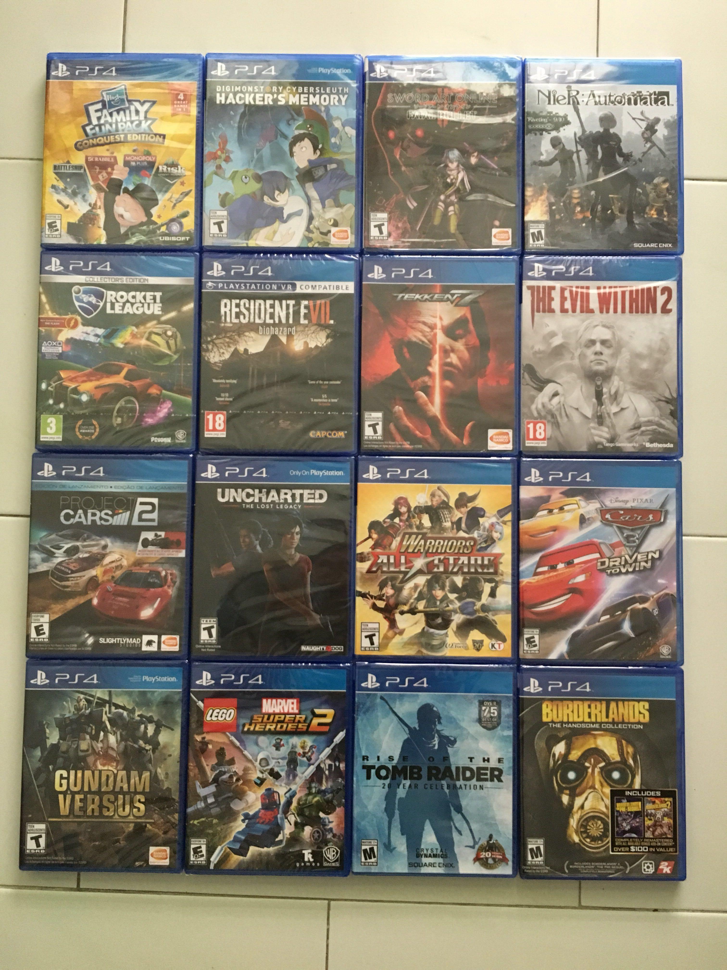 all ps4 games
