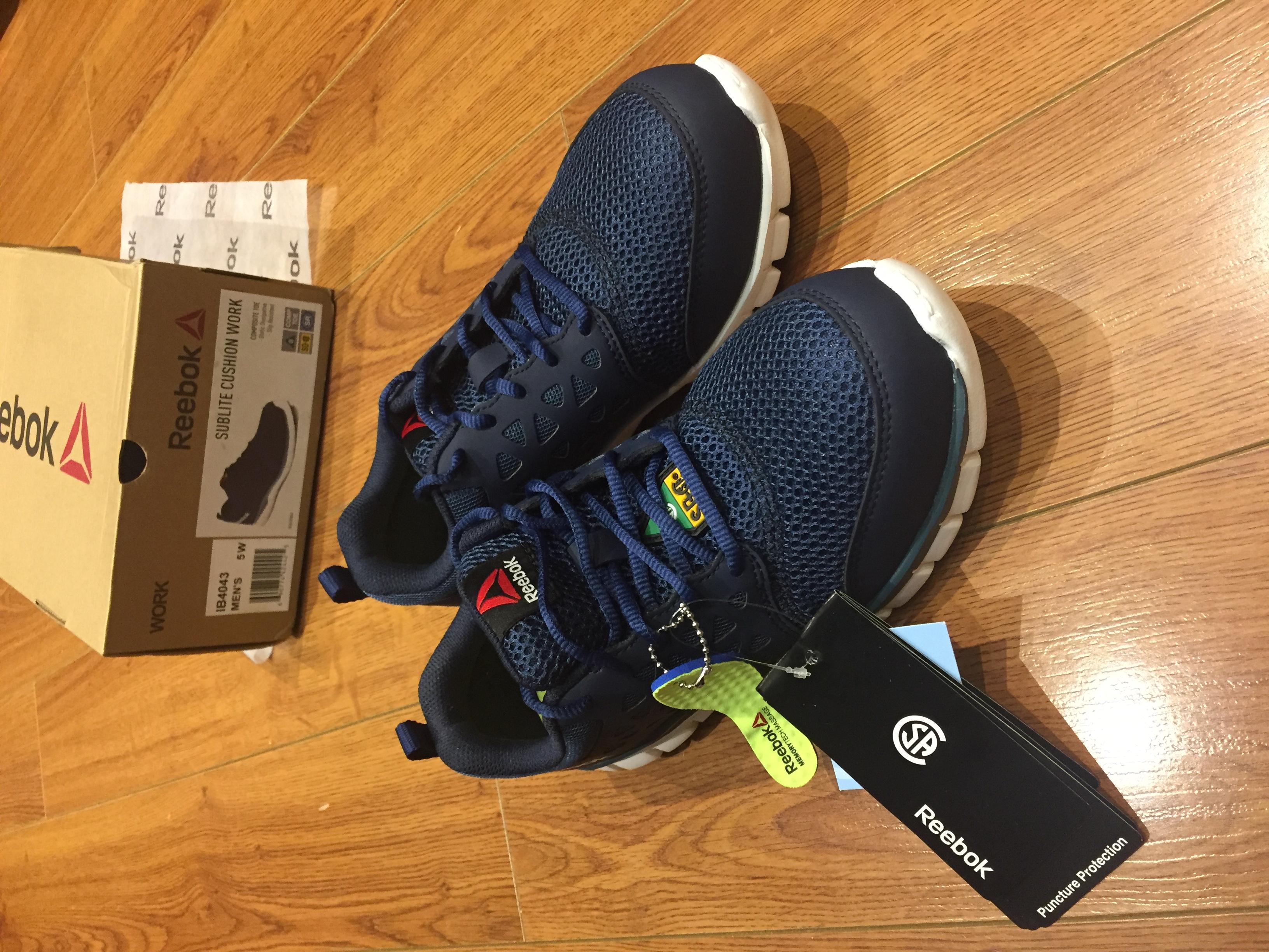 reebok sublite safety shoes