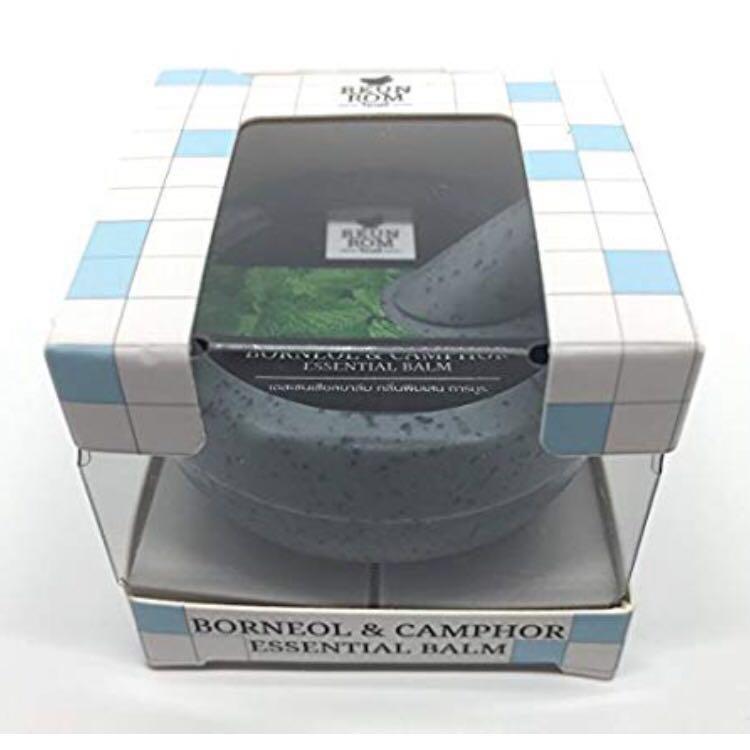 REUNROM Borneol and Camphor Thai Herbal Essential Balm, Health ...