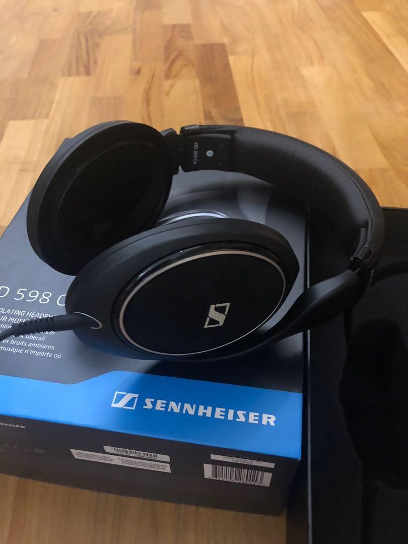 Sennheiser HD 598 Cs Closed Back Headphone (w/o ear pads), Audio