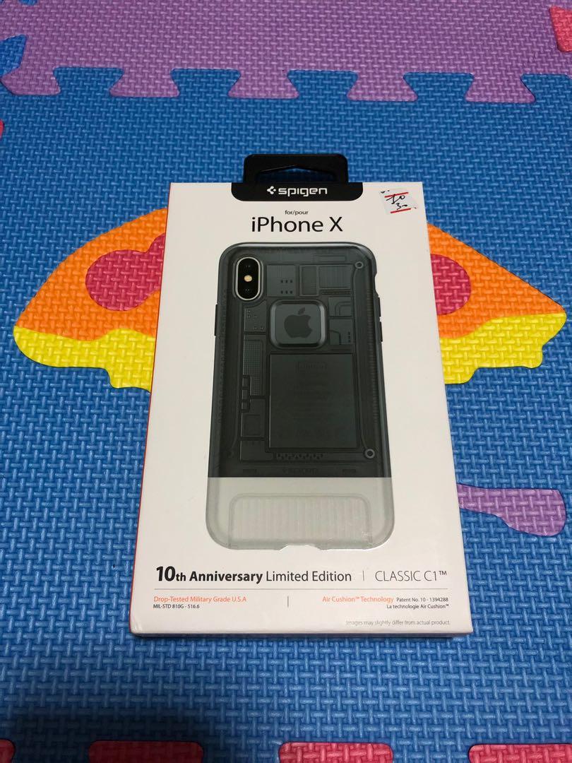 Spigen iPhone X 10th Anniversary Limited Edition Case, Mobile Phones