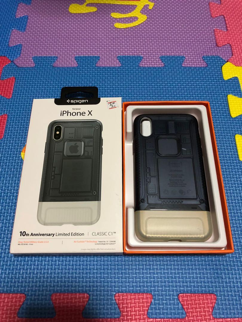 Spigen iPhone X 10th Anniversary Limited Edition Case, Mobile Phones
