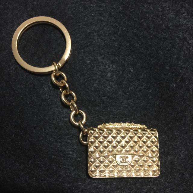 Chanel best sale bag keychain