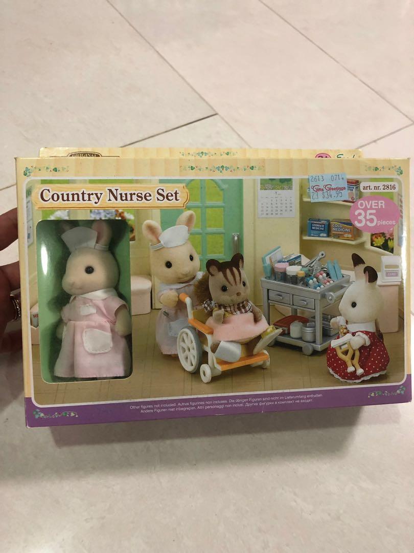 sylvanian families country nurse set