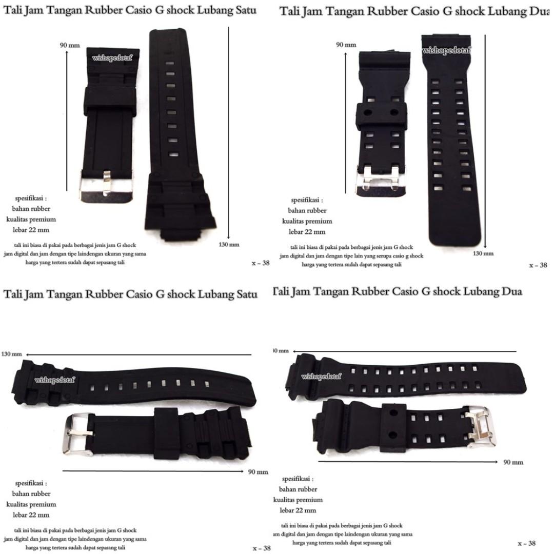 Tali Jam Rubber Sport Fesyen Pria Jam Tangan Di Carousell