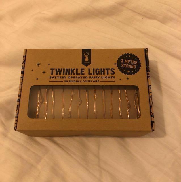 Typo Fairy Lights Home Furniture Home Decor On Carousell