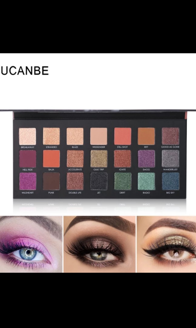 Ucanbe Eyeshadow Palette Belonging Health Beauty Makeup On Carousell