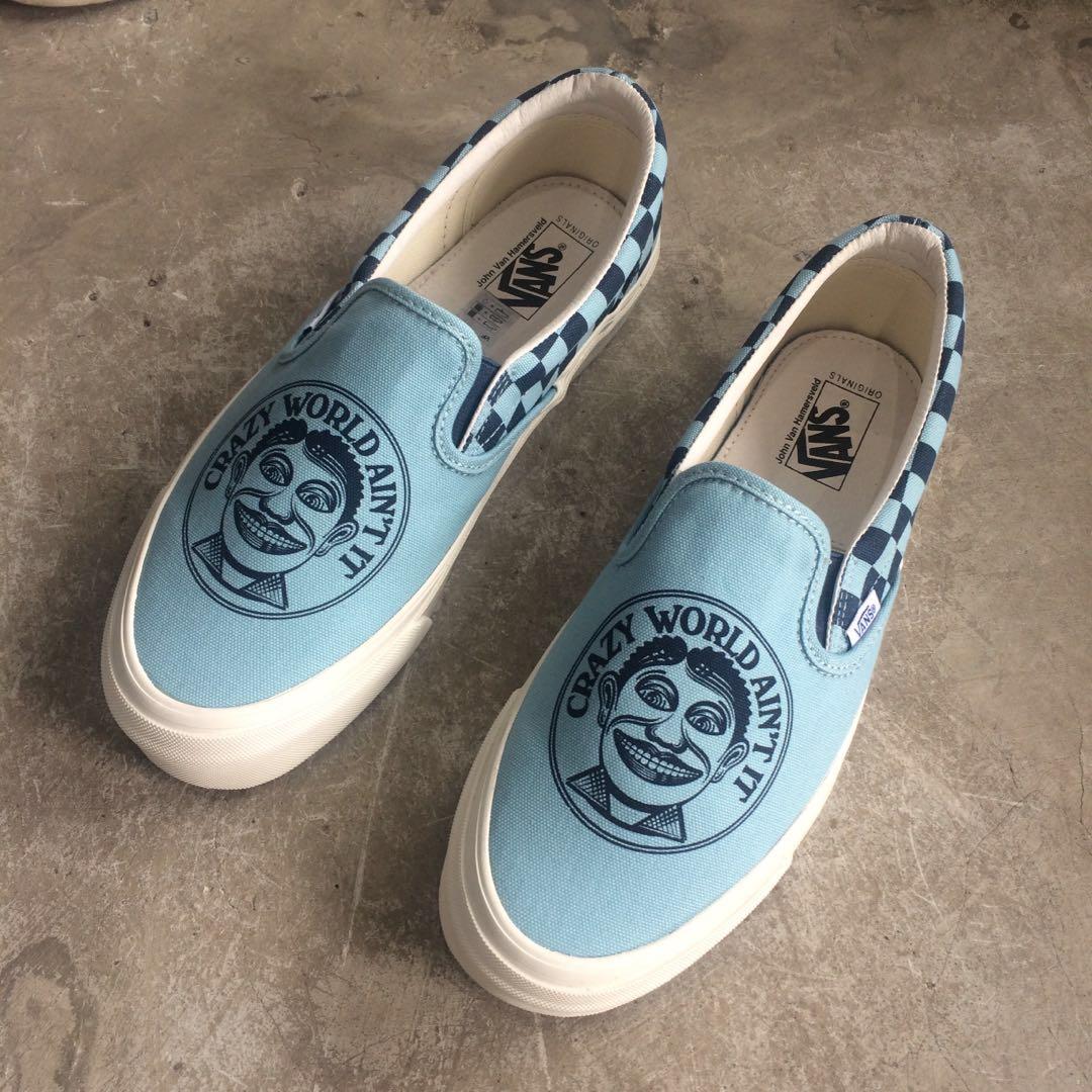 vans john van hamersveld slip on