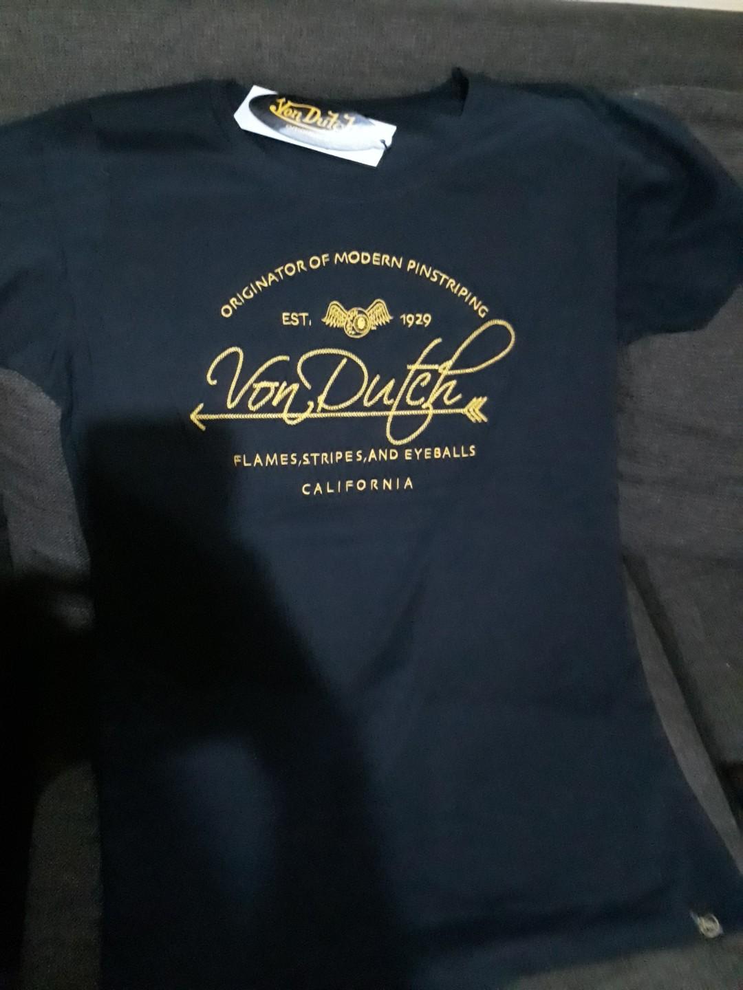 Von Dutch Womens Tshirt Women S Fashion Clothes Tops On Carousell