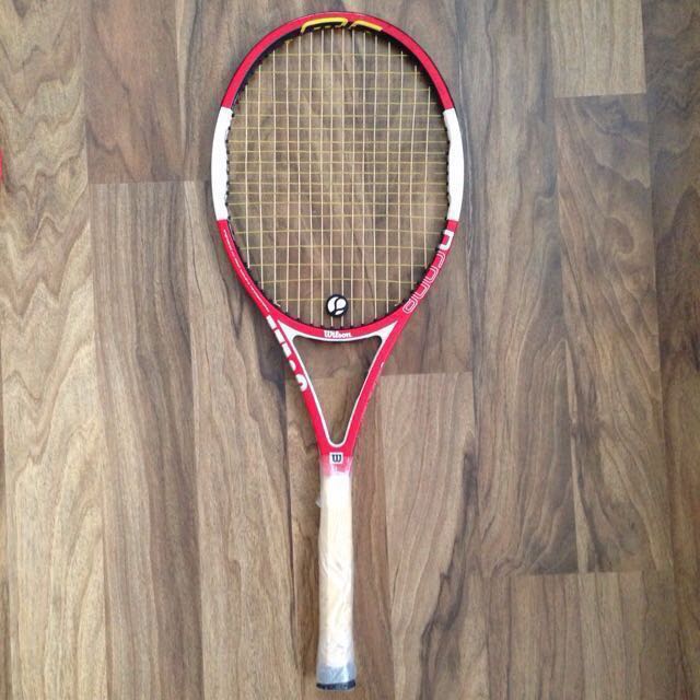 Wilson nCode Six One Tour 90 Tennis Racquet, Sports Equipment, Sports ...