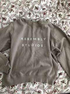 Assembly label Logo Fleece Jumper