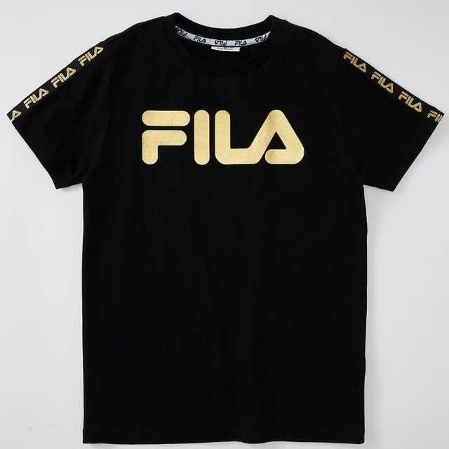 Gold fila shirt store