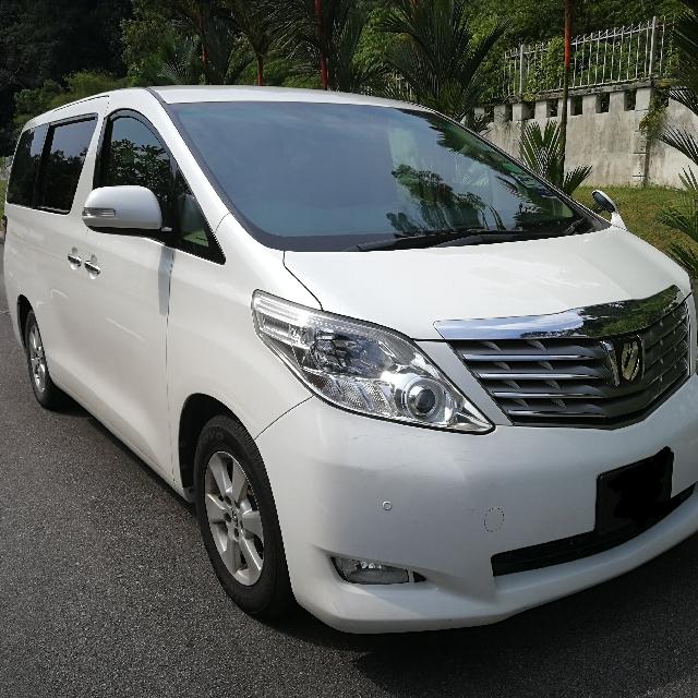 2010 Toyota Alphard 2 4 For Sale Direct Owner Cars Cars For Sale On Carousell