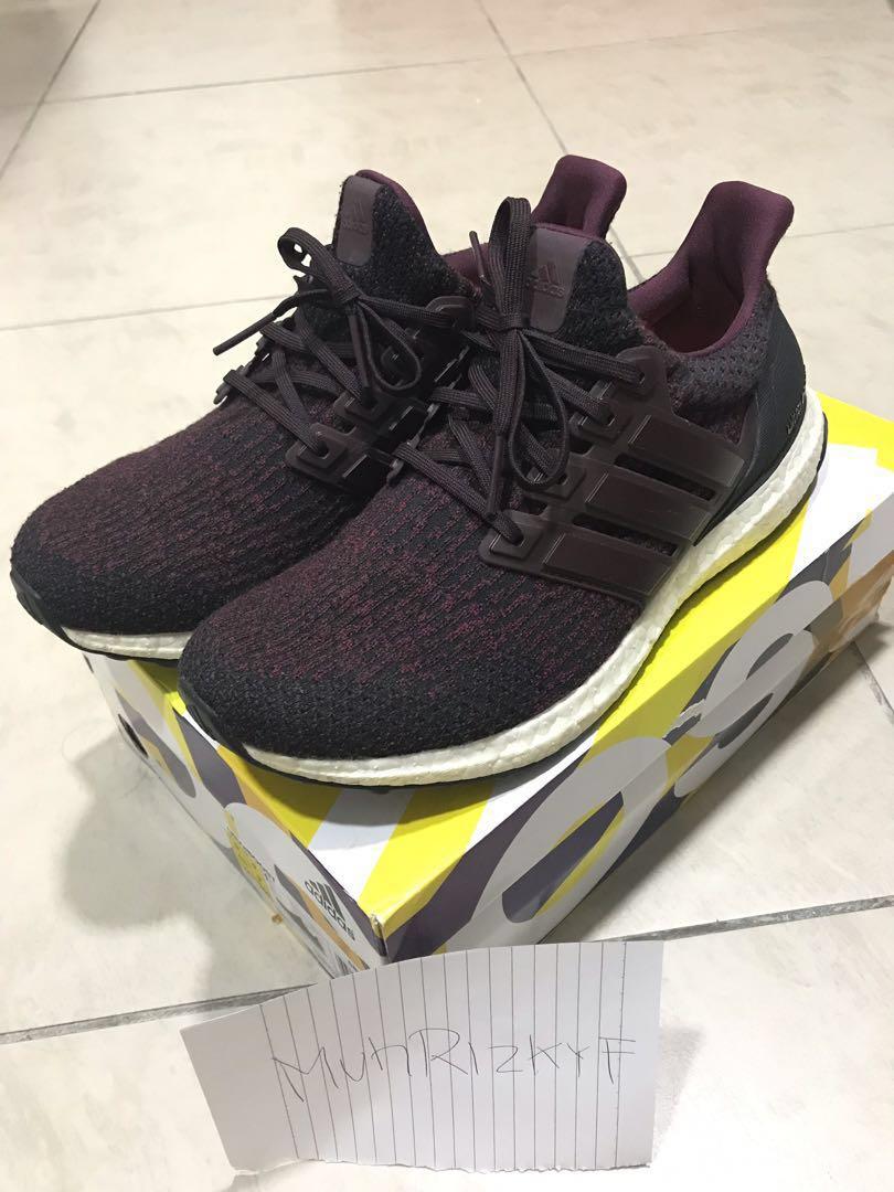 Adidas ultra boost 3.0 dark burgundy best sale