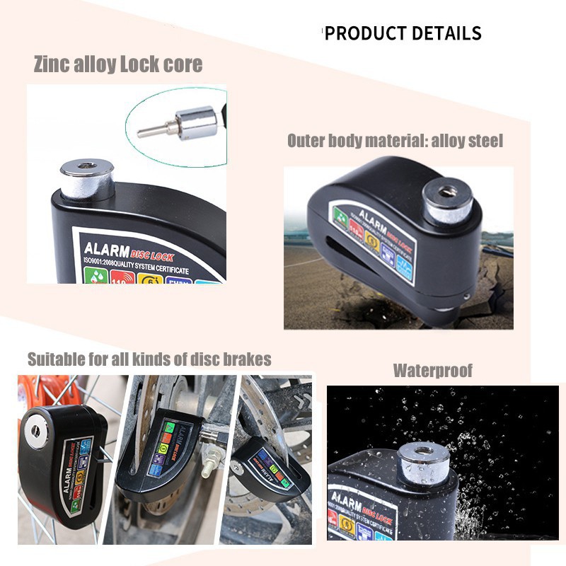 Image result for alarm disc lock