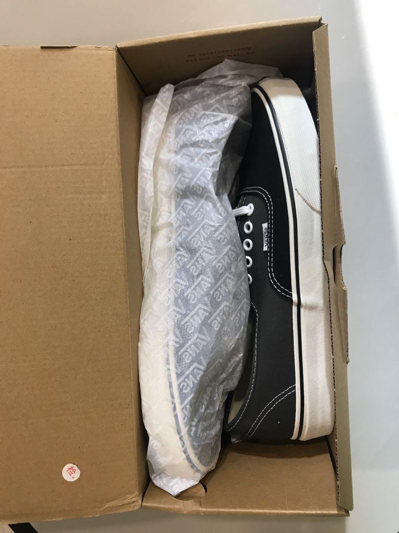 Authentic VANS vintage 2 tone Black charcoal Men s Fashion