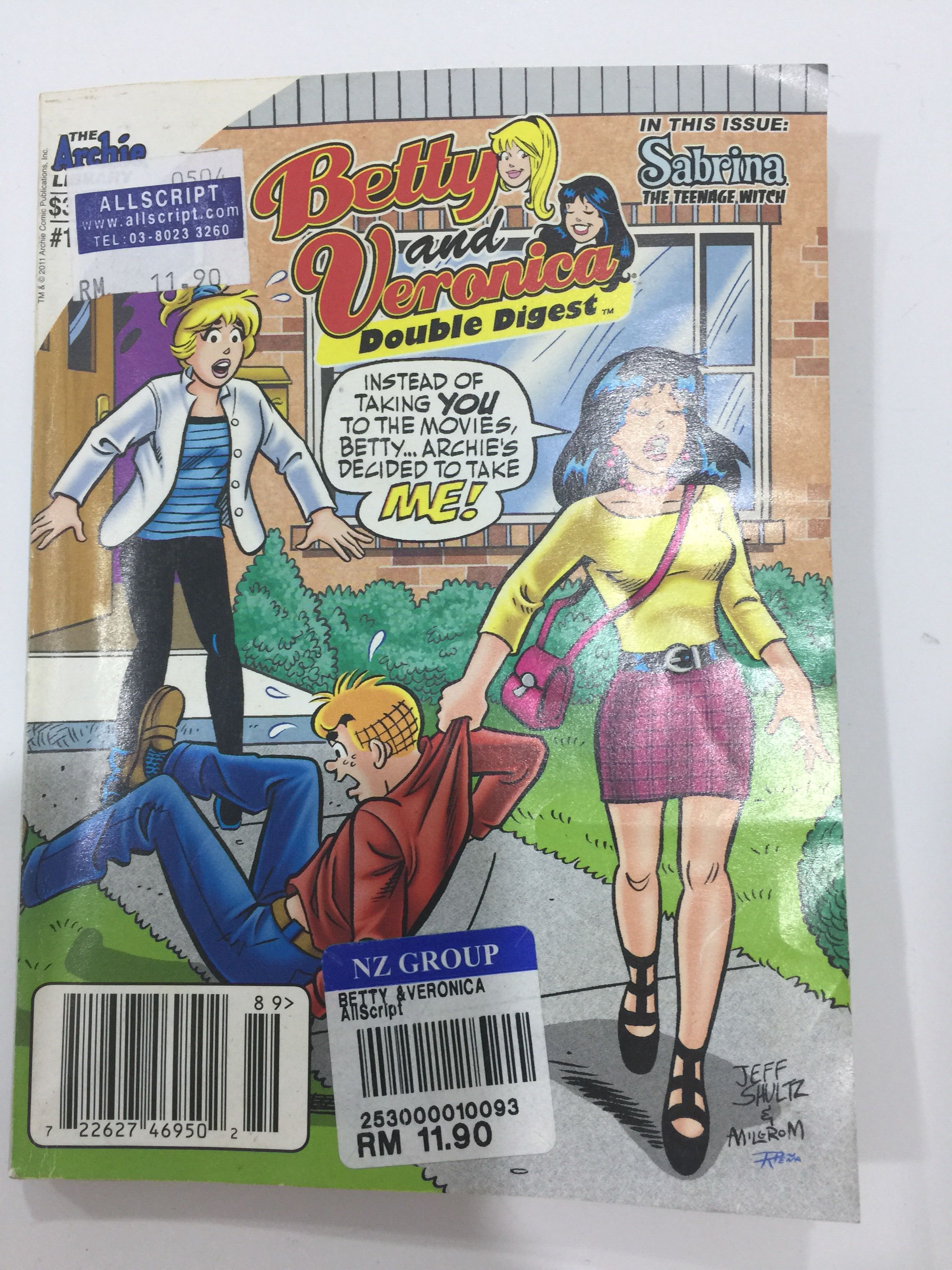 Betty And Veronica Double Digest Hobbies Toys Books