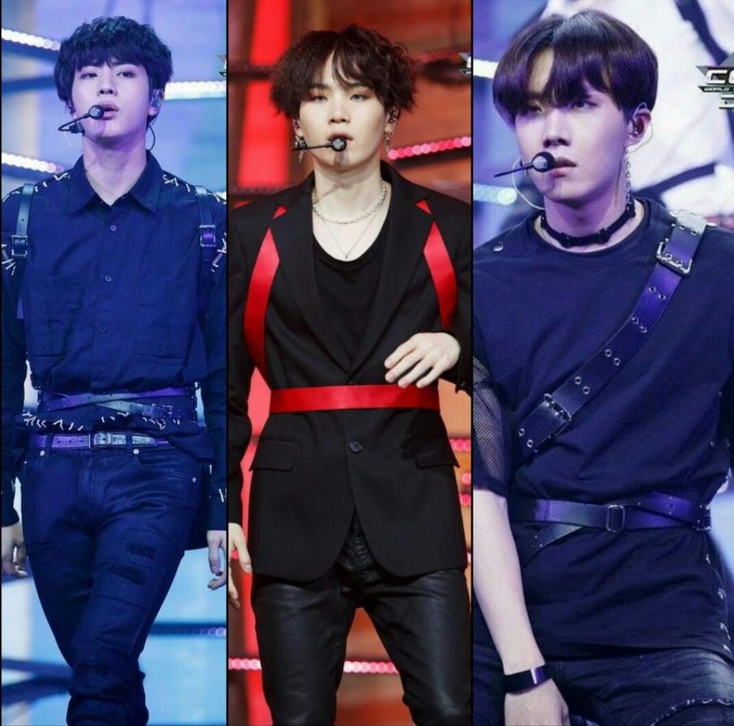 Jin BTS Criss Cross Waist Harness