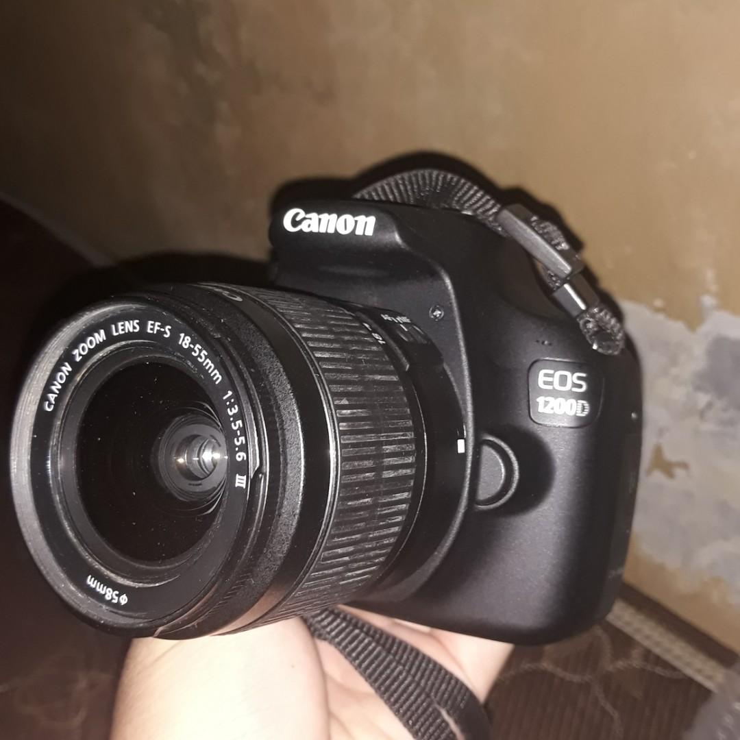 canon eos 1200d kit lensa tele