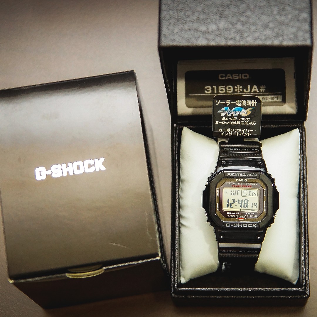 G shock square carbon fiber sale