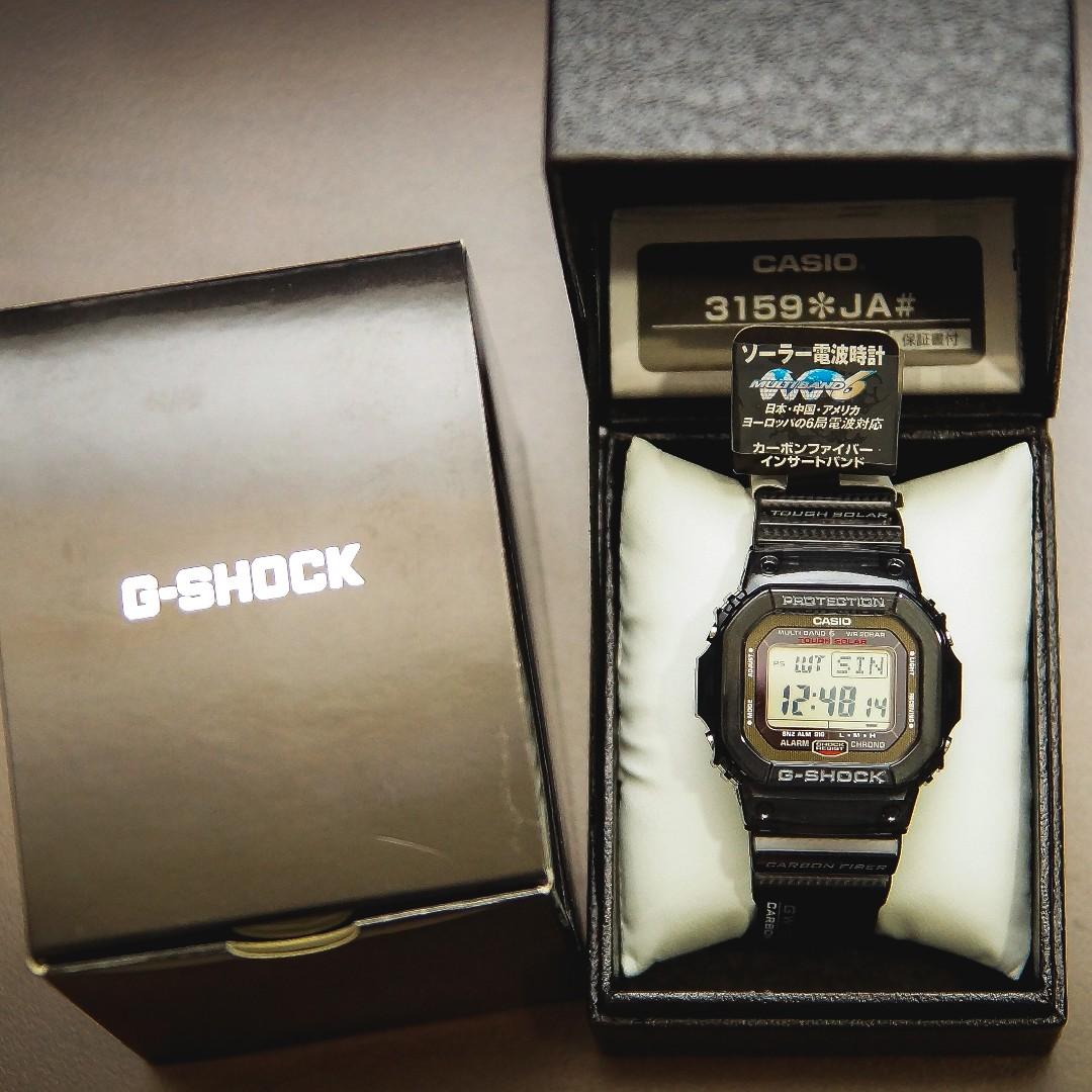 G shock hot sale square carbon fiber