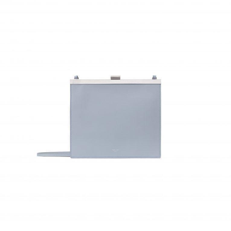 Celine Mini Clasp Bag in Smooth Calfskin in Frost Women s Fashion Bags Wallets Cross body Bags on Carousell