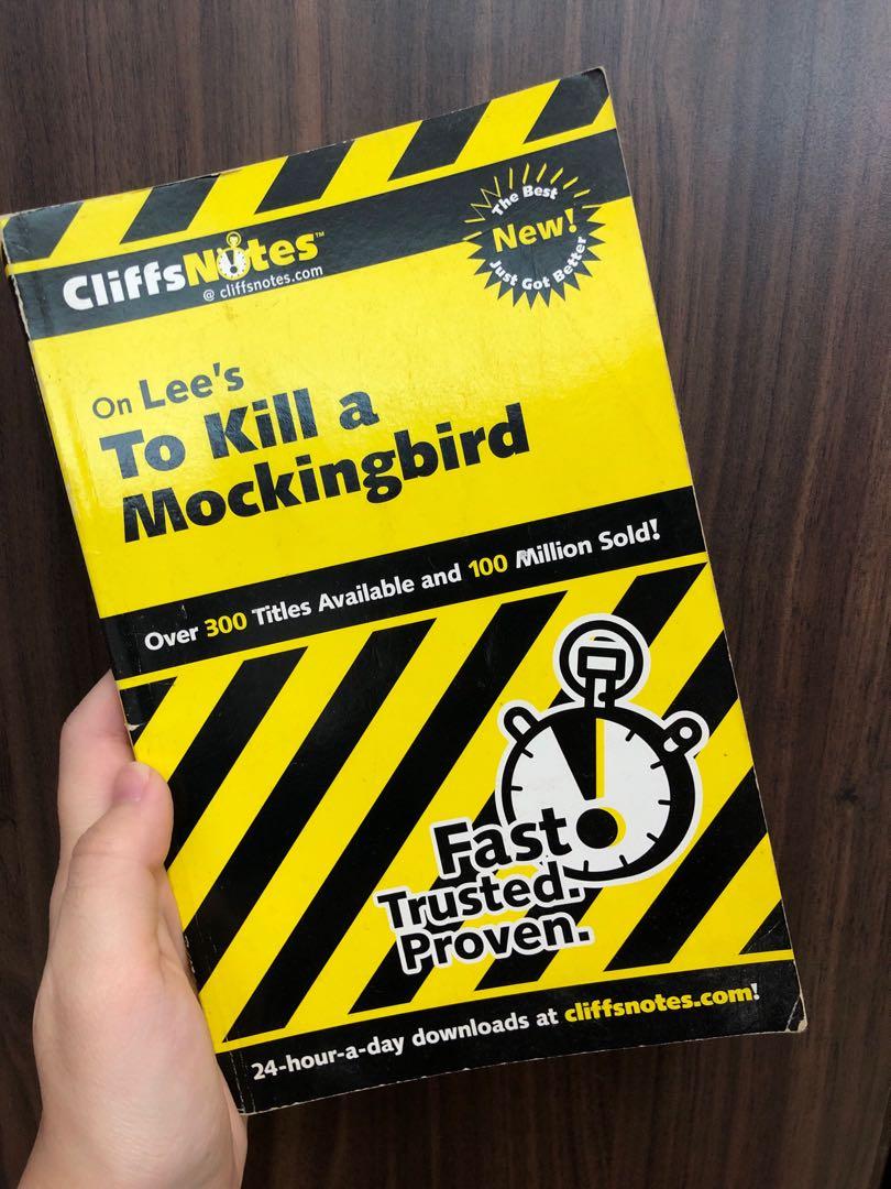 Cliffsnotes To Kill A Mockingbird Books Stationery Non